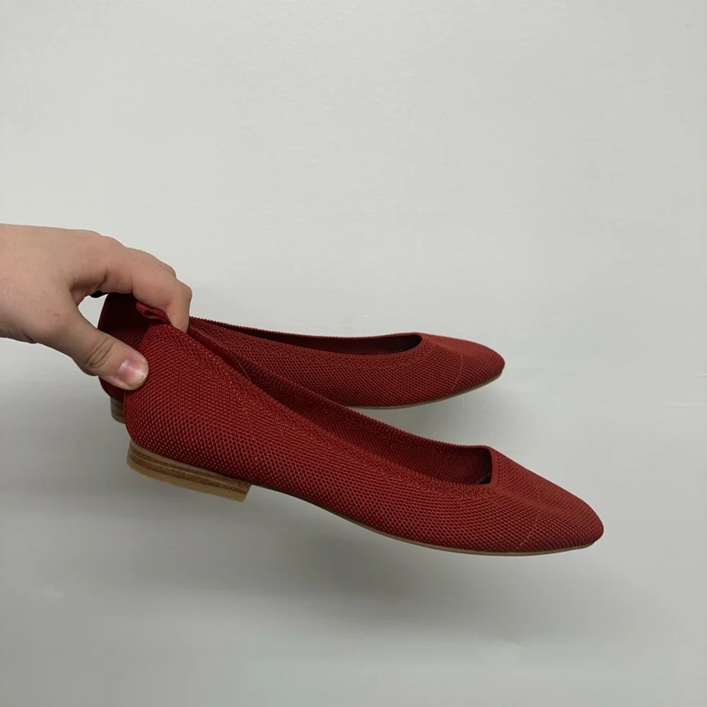MIA Rasia Red Flats - Size 8.5 - Picture 2 of 9